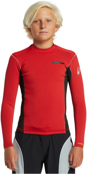2026 Quiksilver Junior Everyday Sessions 1.5mm Wetsuit Jacket AQBW803009 - High Risk Red